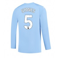 Pánský Fotbalový dres Manchester City John Stones #5 2023-24 Domácí Dlouhý Rukáv